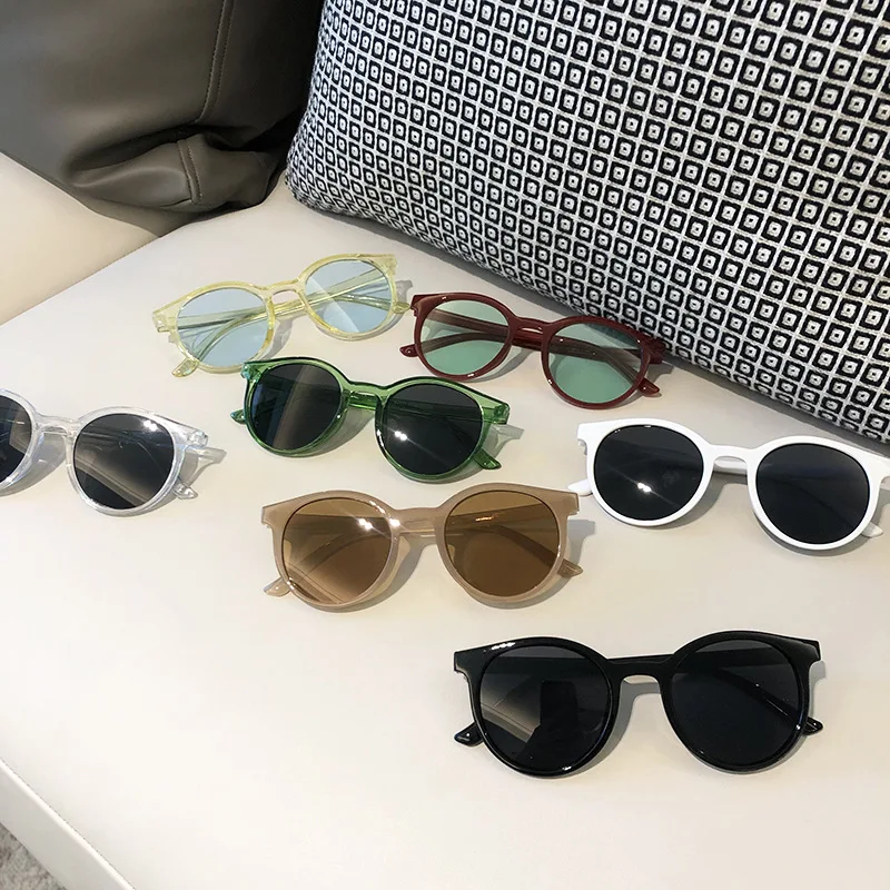 Retro Children's Cartoon Sunglasses Milk Tea Color Cute Kids Glasses Anti-UV Round Frame Baby Sunglasses
Retro Children's Cartoon Sunglasses Milk Tea Color Cute Kids Glasses Anti-UV Round Frame Baby Sunglasses