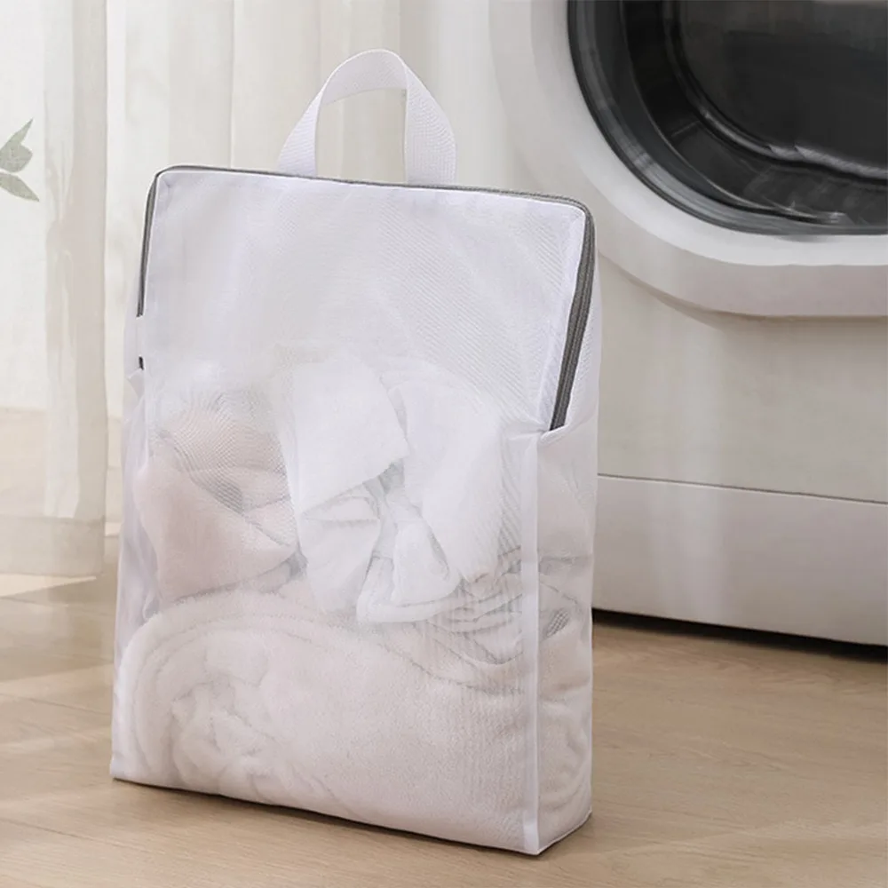4Pcs Mesh Laundry Bags Sturdy White Extra Large Opening Wash Bags Delicate with Handles Zipper Bag Travel Garments
4Pcs Mesh Laundry Bags Sturdy White Extra Large Opening Wash Bags Delicate with Handles Zipper Bag Travel Garments