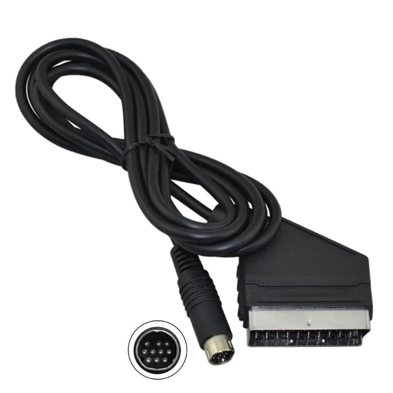 Провод кабельного телевидения RGB Real SCART длиной 1,8 м подходит для для версия NTSC
Провод кабельного телевидения RGB Real SCART длиной 1,8 м подходит для для версия NTSC
