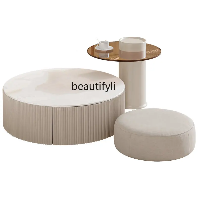 Light Luxury Stone Plate Coffee Table Living Room Home Small Apartment Modern Minimalist Tea Table Cream Style Side Table
Light Luxury Stone Plate Coffee Table Living Room Home Small Apartment Modern Minimalist Tea Table Cream Style Side Table