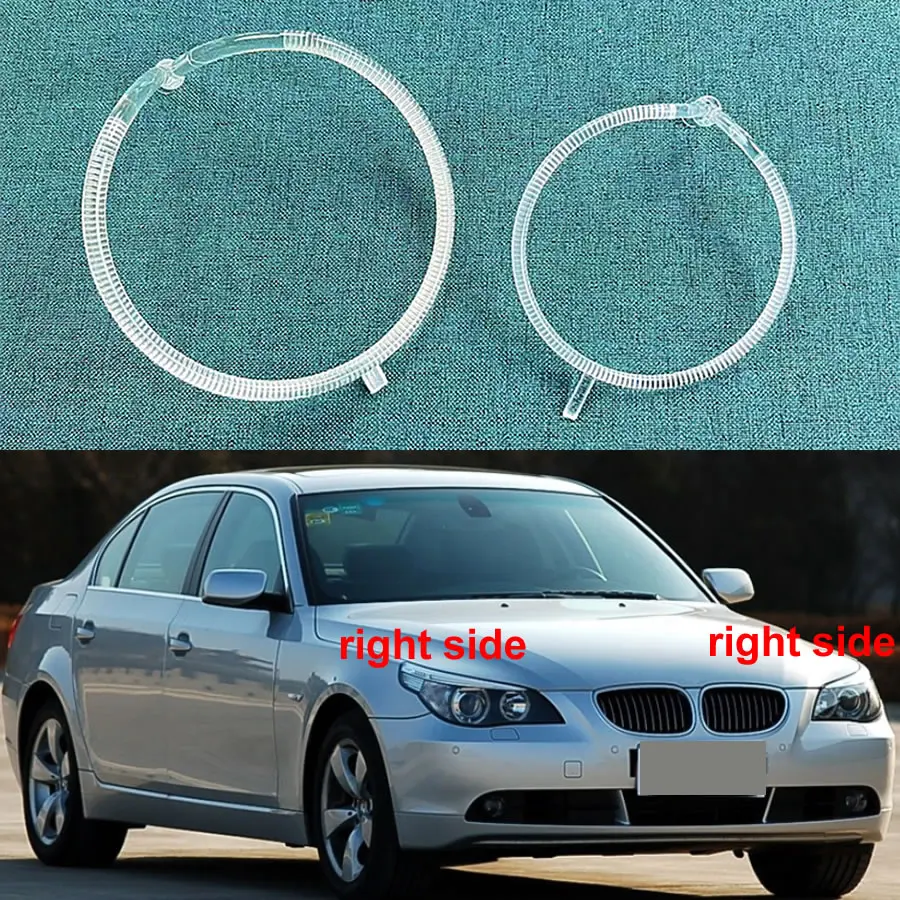 

For BMW 5 Series E60 2004-2007 Car Accessories Daytime Running Lights Tube Angel Eyes Headlight Light Circle Ring Guide Plate