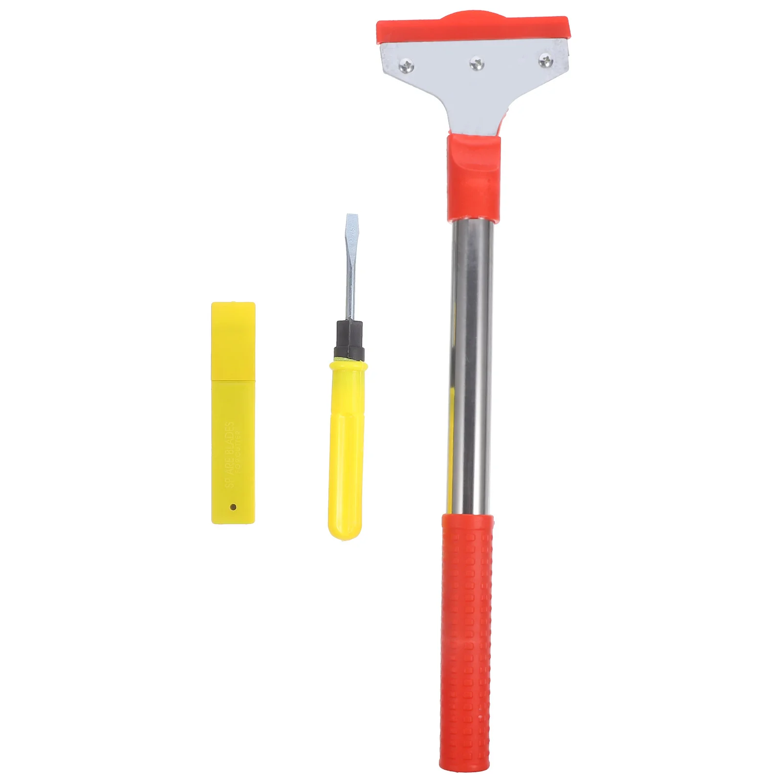 

Tile Scraper Floor Scraper Glass Scraper Kitchen Tile Cleaning Scraper Tool with Screwdriver