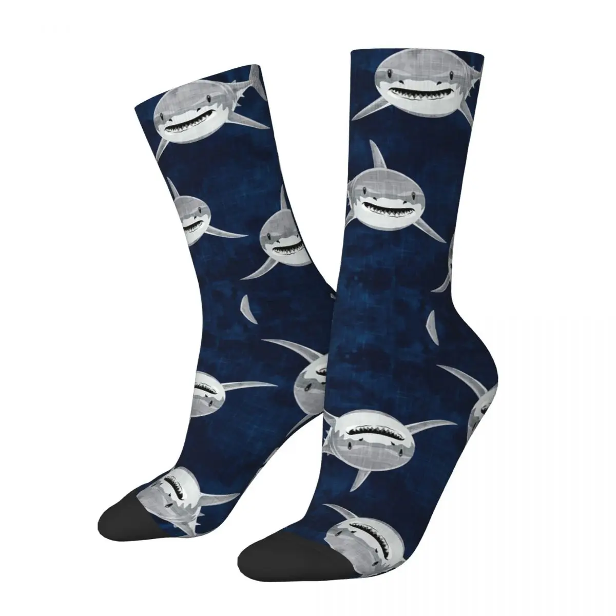Sharks! - Dark Blue Socks Harajuku High Quality Stockings All Season Long Socks Accessories for Man's Woman's Gifts
Sharks! - Dark Blue Socks Harajuku High Quality Stockings All Season Long Socks Accessories for Man's Woman's Gifts