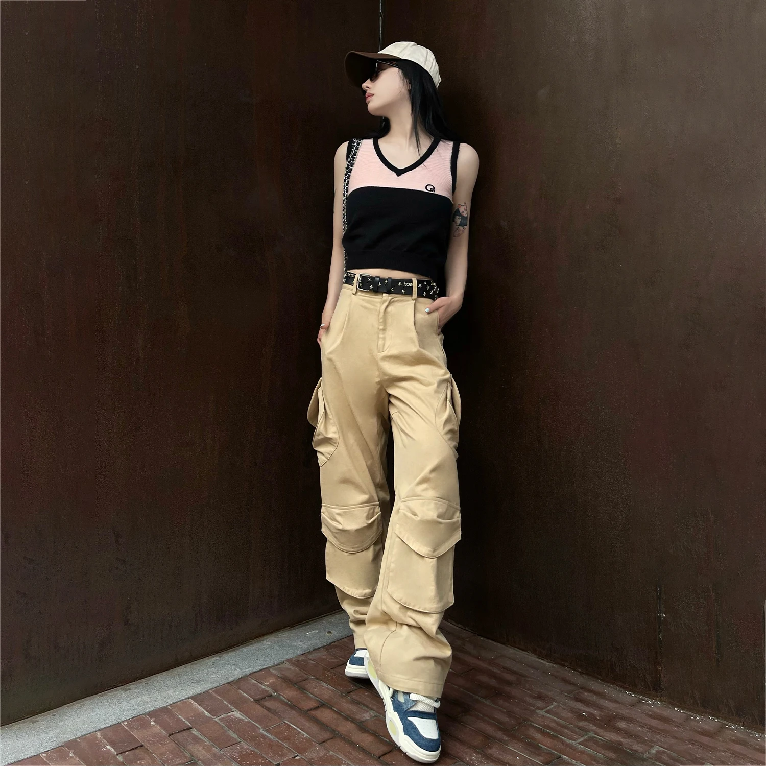 27-46 New 2023 Men Women Clothing Yamamoto Style Khaki Multi Pocket Silhouette Cargo Pants Overalls Trousers Plus Size Costumes
27-46 New 2023 Men Women Clothing Yamamoto Style Khaki Multi Pocket Silhouette Cargo Pants Overalls Trousers Plus Size Costumes