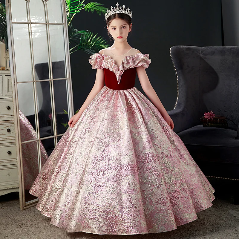 Toddler Baby Girls Silk Satin Dresses Kids Elegant Wedding Princess Party Tutu Dress Teenage Children Birthday Baptism Clothing 
Toddler Baby Girls Silk Satin Dresses Kids Elegant Wedding Princess Party Tutu Dress Teenage Children Birthday Baptism Clothing