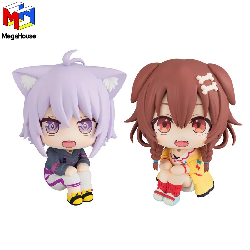 

Original MegaHouse MH Look Up Hololive Inugami Korone Nekomata Okayu Kawaii Figure Anime Action Model Collectible Toys Boy Gift