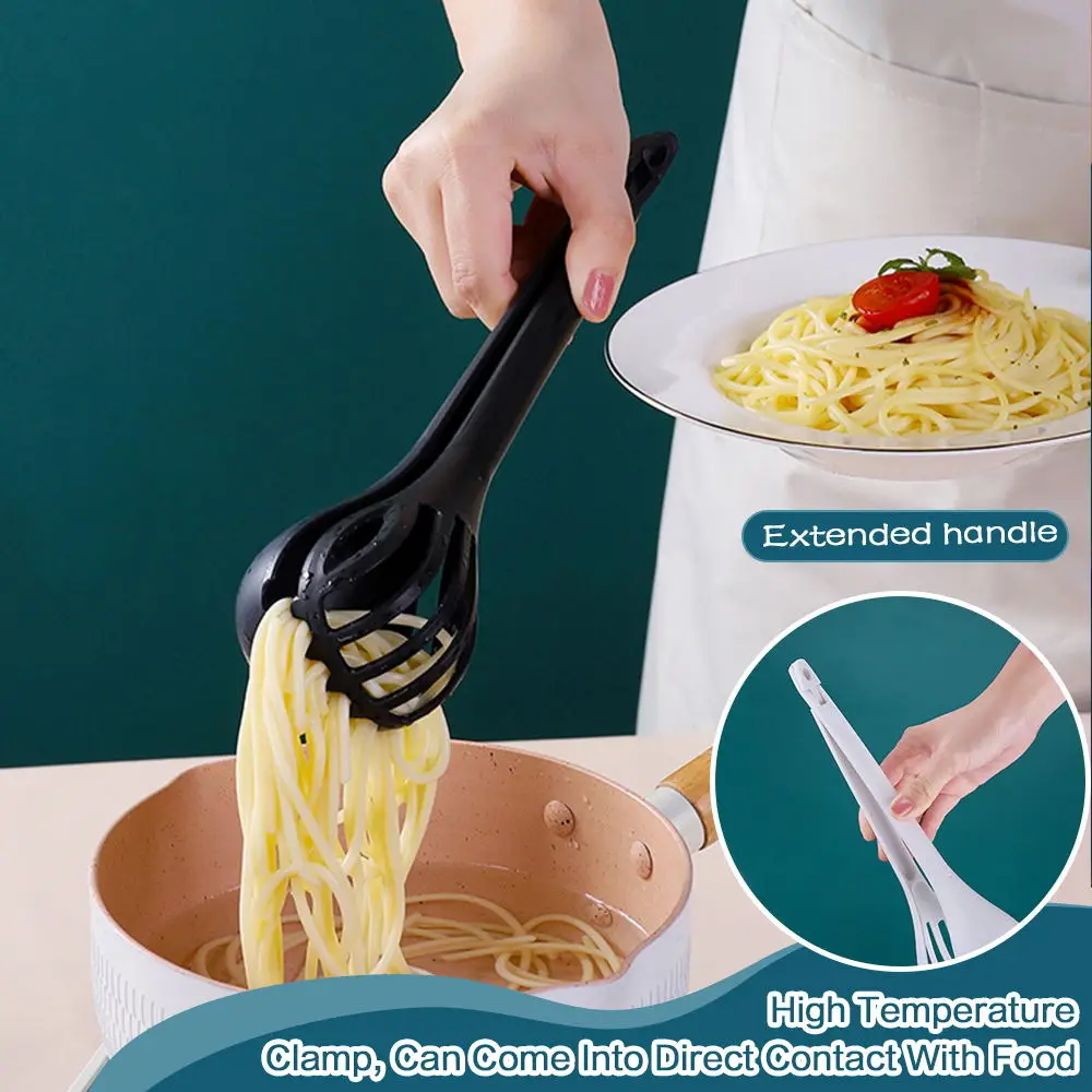Detachable Originality Kitchen Spoon Clip Multifunction Spaghetti Tongs Food Clip Colander Kitchen Tools Kitchen Accessories 
Detachable Originality Kitchen Spoon Clip Multifunction Spaghetti Tongs Food Clip Colander Kitchen Tools Kitchen Accessories