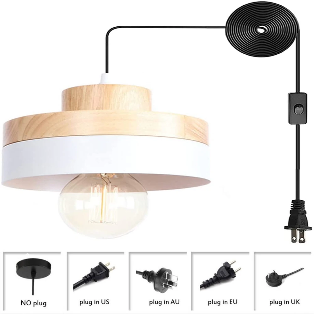 Персонализированная деревянная искусственная лампа E27 с одним разъемом в потолочном светильнике, креативная металлическая Подвесная лампа
Персонализированная деревянная искусственная лампа E27 с одним разъемом в потолочном светильнике, креативная металлическая Подвесная лампа