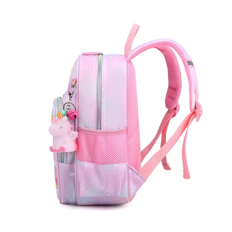 Unicorn Pink Rainbow Schoolbag For Girls Unicorn Pink Rainbow Schoolbag For Girls