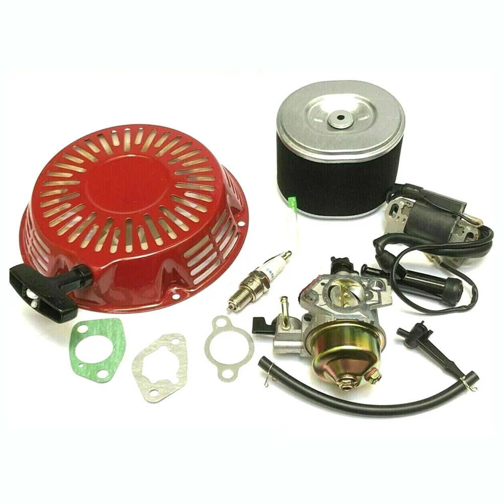 Lawn Mower Parts Recoil Ignition Coil Carburetor Kit Garden Tool Accessories For Honda GX340 GX390 Replacement
Lawn Mower Parts Recoil Ignition Coil Carburetor Kit Garden Tool Accessories For Honda GX340 GX390 Replacement