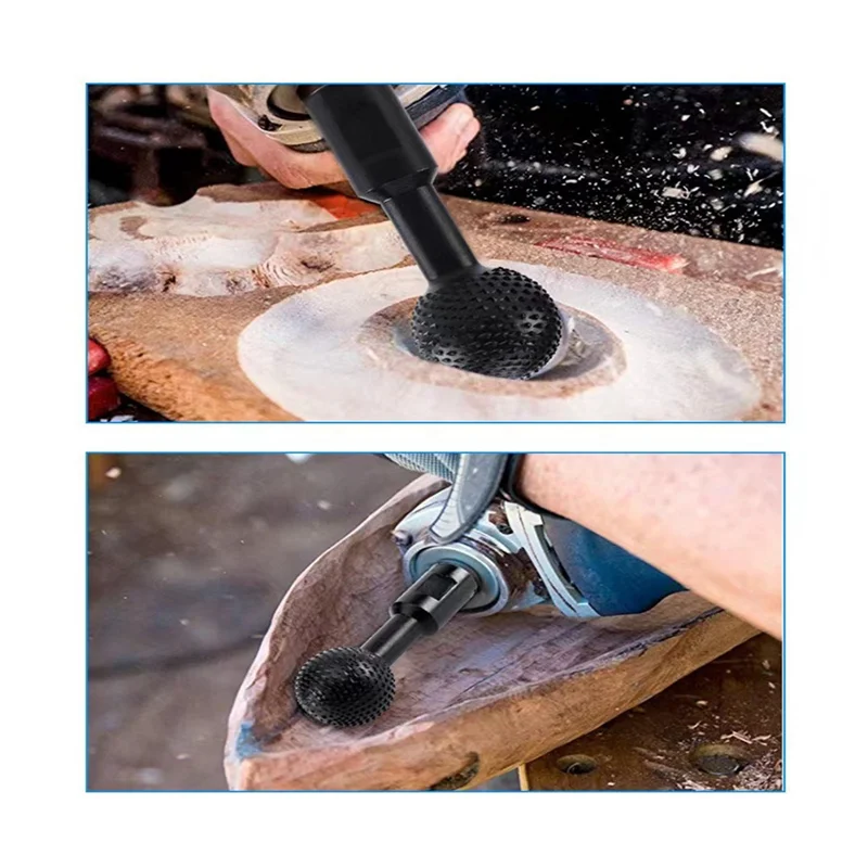 Ball Gouge Spherical Spindles Shaped Wood Gouge Power Carving Attachment 115/125 Angle Grinder 20mm Head
Ball Gouge Spherical Spindles Shaped Wood Gouge Power Carving Attachment 115/125 Angle Grinder 20mm Head