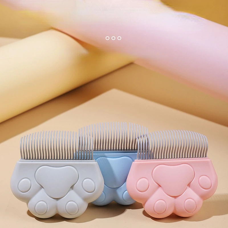 Paw Cat Grooming Comb Cloud Hair Removal Massaging Brush Shell Combs Shedding Brush Dog Hair Cleaning Supplies
Paw Cat Grooming Comb Cloud Hair Removal Massaging Brush Shell Combs Shedding Brush Dog Hair Cleaning Supplies