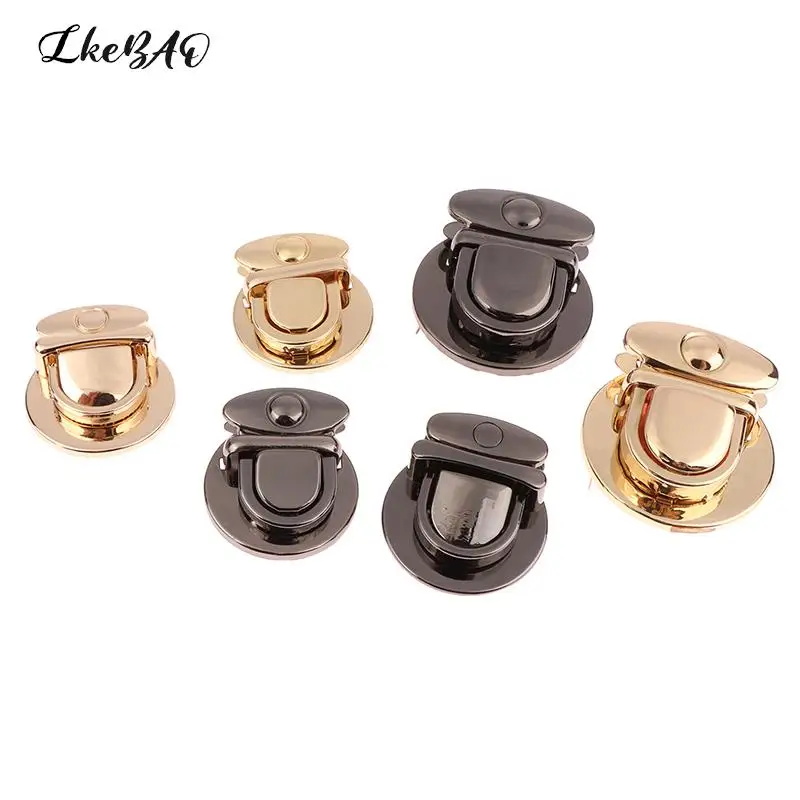 

1/5Pcs Bag Clasp Catch Buckles Metal Locks For Handbags Purse Totes Closures Snap Clasps DIY Craft Hardware Case Bag Accessories