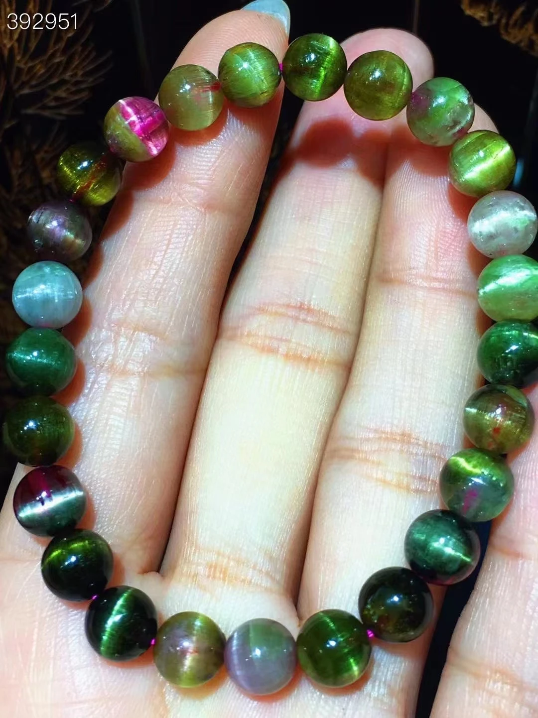 Natural Green Tourmaline Beads Bracelet Jewelry Cat Eye 7mm Clear Round Beads Red Tourmaline Women Jewelry AAAAAAA
Natural Green Tourmaline Beads Bracelet Jewelry Cat Eye 7mm Clear Round Beads Red Tourmaline Women Jewelry AAAAAAA