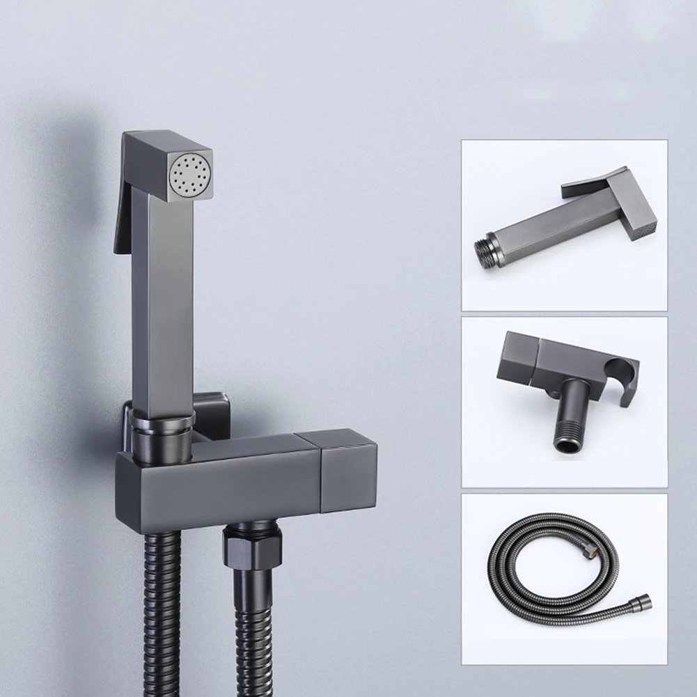 Toilet Douche Bidet Head Handheld Hose Spray Muslim Sanitary Shattaf Kit Shower With Hose&Holder Bathroom Fixture Shattaf Valve
Toilet Douche Bidet Head Handheld Hose Spray Muslim Sanitary Shattaf Kit Shower With Hose&Holder Bathroom Fixture Shattaf Valve
