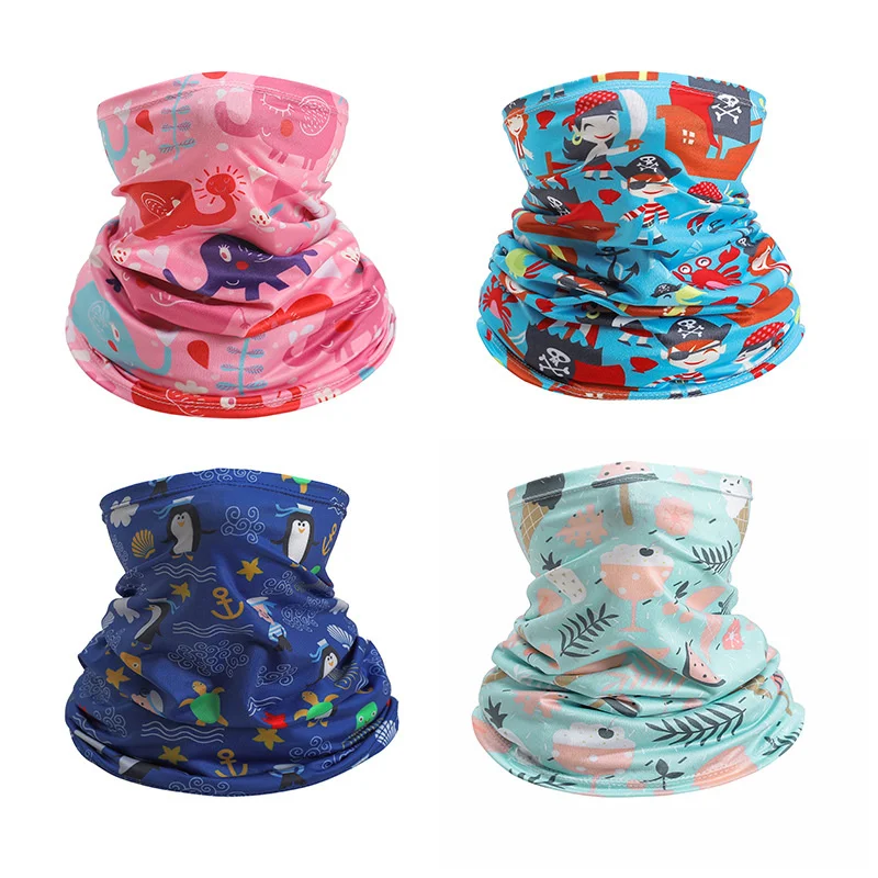 Summer ice silk children's headscarf outdoor cycling children's scarf cartoon printed sunscreen children's mask
Summer ice silk children's headscarf outdoor cycling children's scarf cartoon printed sunscreen children's mask