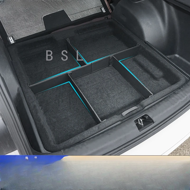

For Geely Monjaro KX11 Xingyue L 2022 2023 Car Styling Trunk Folding Storage Box Multi-function Box Auto Modificated Accessories