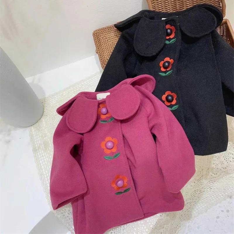 Girls Woolen Coat Jacket Outwear 2022 Lasted Plus Thicken Spring Autumn Cotton Overcoat Comfortable Teenagers Tops Children's Cl 
Girls Woolen Coat Jacket Outwear 2022 Lasted Plus Thicken Spring Autumn Cotton Overcoat Comfortable Teenagers Tops Children's Cl