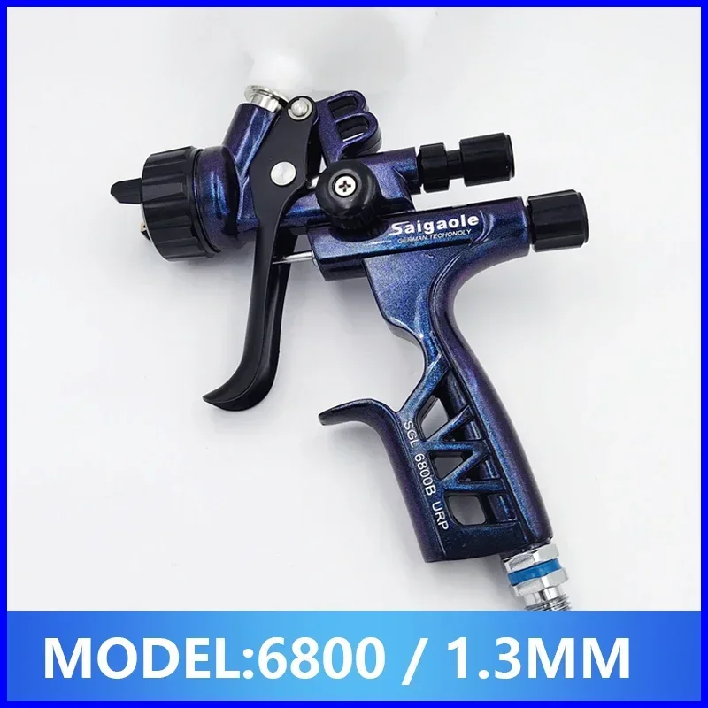 Saigaole Upper Pot Spray Gun 1.3 Caliber Automotive Top Coat Paint Spray Gun High Atomization 6800 Spray Gun
Saigaole Upper Pot Spray Gun 1.3 Caliber Automotive Top Coat Paint Spray Gun High Atomization 6800 Spray Gun