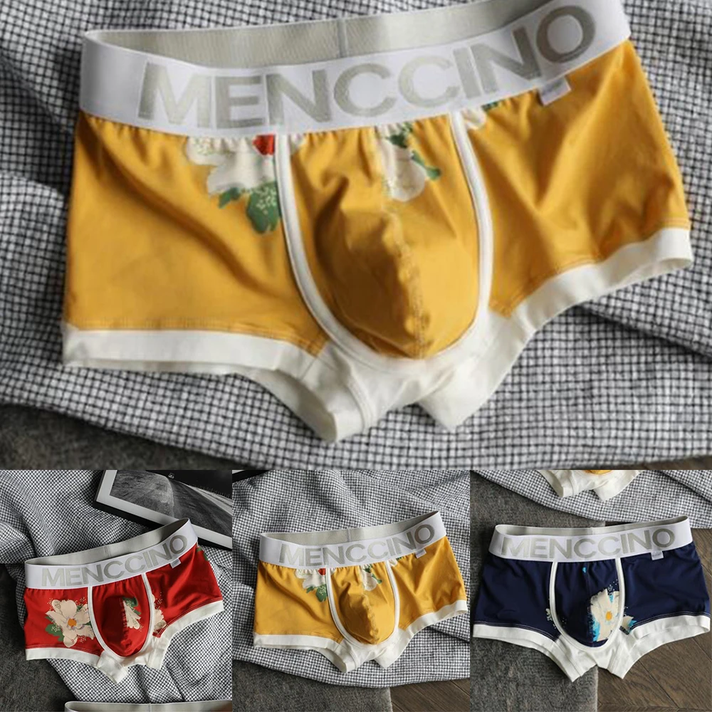 Mens Boxers Briefs Sexy Print Low Rise Boxer Trunks Slimming Fitness Stretch Underwear Comfortable Breathable Panties
Mens Boxers Briefs Sexy Print Low Rise Boxer Trunks Slimming Fitness Stretch Underwear Comfortable Breathable Panties