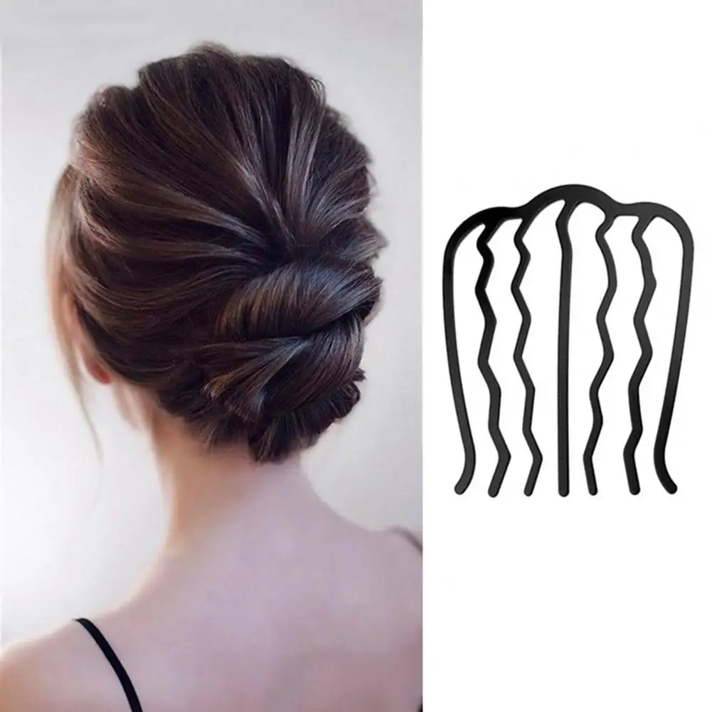 

Korean Style Hairpin Comb U Shape Braiding Twist Fork Curly Hair Clip Fashion Women Styling Tool Hair Sticks Hair Accessories