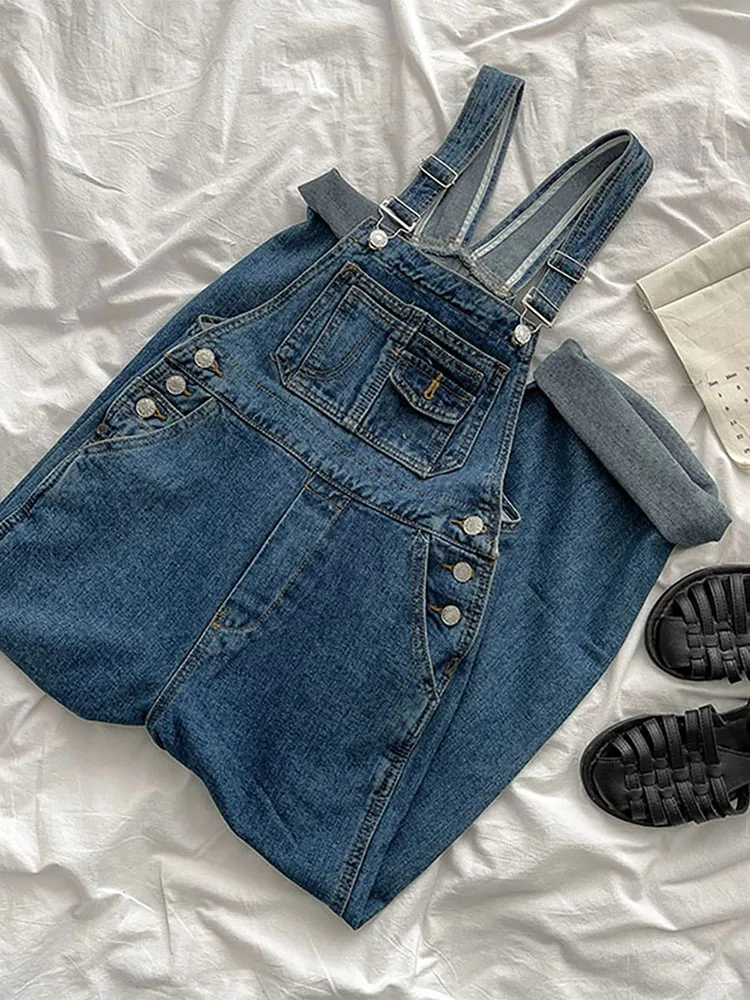 Fashion Overalls Women Blue Denim Pants Spring Autumn Strap Suspender Trousers Casual Loose High Waist Wide Leg Jeans Jumpsuit
Fashion Overalls Women Blue Denim Pants Spring Autumn Strap Suspender Trousers Casual Loose High Waist Wide Leg Jeans Jumpsuit