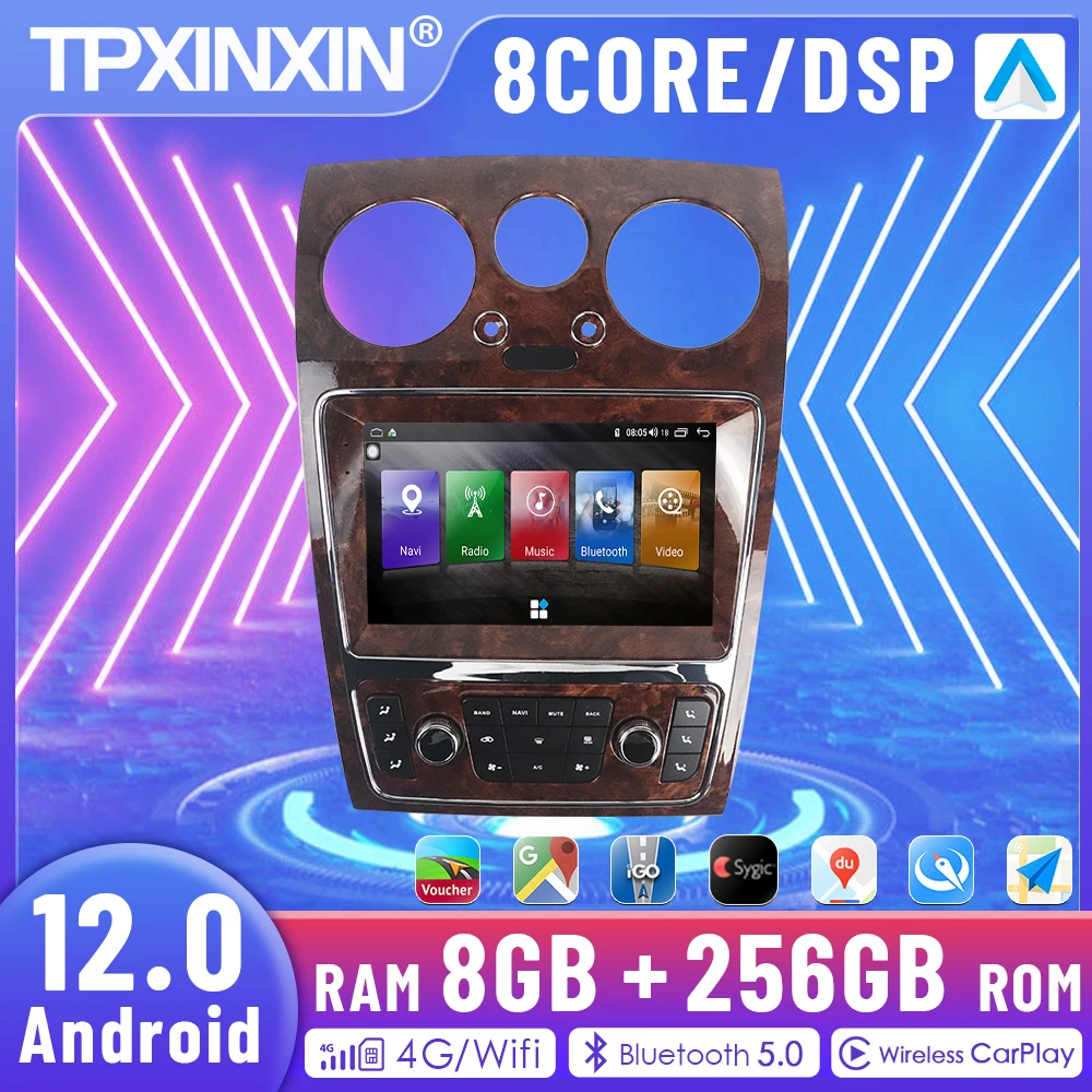 Автомагнитола 2 Din мультимедийный видеоплеер для Bentley Bentayga Gps Navi Stereo 4G Rds Dsp Carplay 2 Din Android 12,08 + 256G
Автомагнитола 2 Din мультимедийный видеоплеер для Bentley Bentayga Gps Navi Stereo 4G Rds Dsp Carplay 2 Din Android 12,08 + 256G