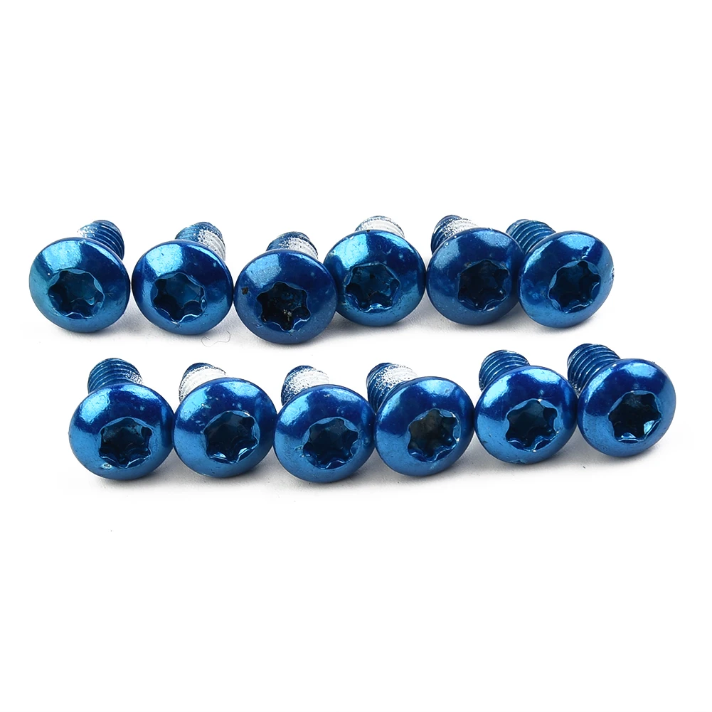 12 PCS Bicycle Disc Brake Rotor Colored Torx Bolts T25 Torx M5x9mm Mountain Bike Stainless Steel Disc Brake Rotor Set Screw
12 PCS Bicycle Disc Brake Rotor Colored Torx Bolts T25 Torx M5x9mm Mountain Bike Stainless Steel Disc Brake Rotor Set Screw