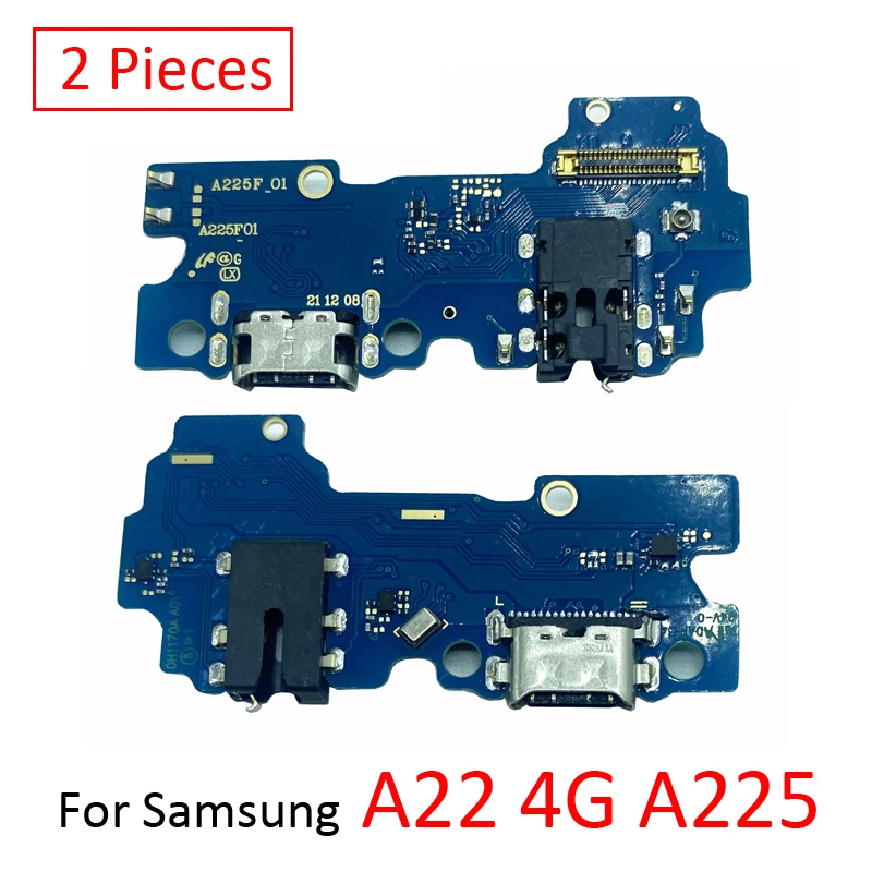 

USB Charge Port Dock Connector For Samsung A22 LTE 4G 5G A225 A225F A226 Original New Fast Charging Jack Board Plate Flex Cable