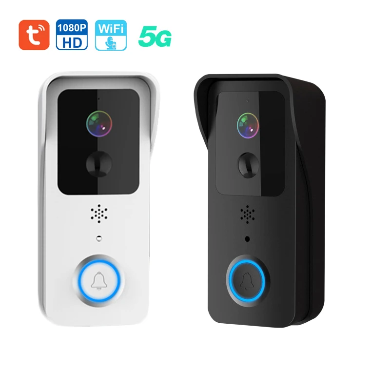 

Wifi Video Smart Wireless Security Cloudedge Doorbell Dual Brand Door Phone 5G and 2.4G two way Talking Doorbell Camera