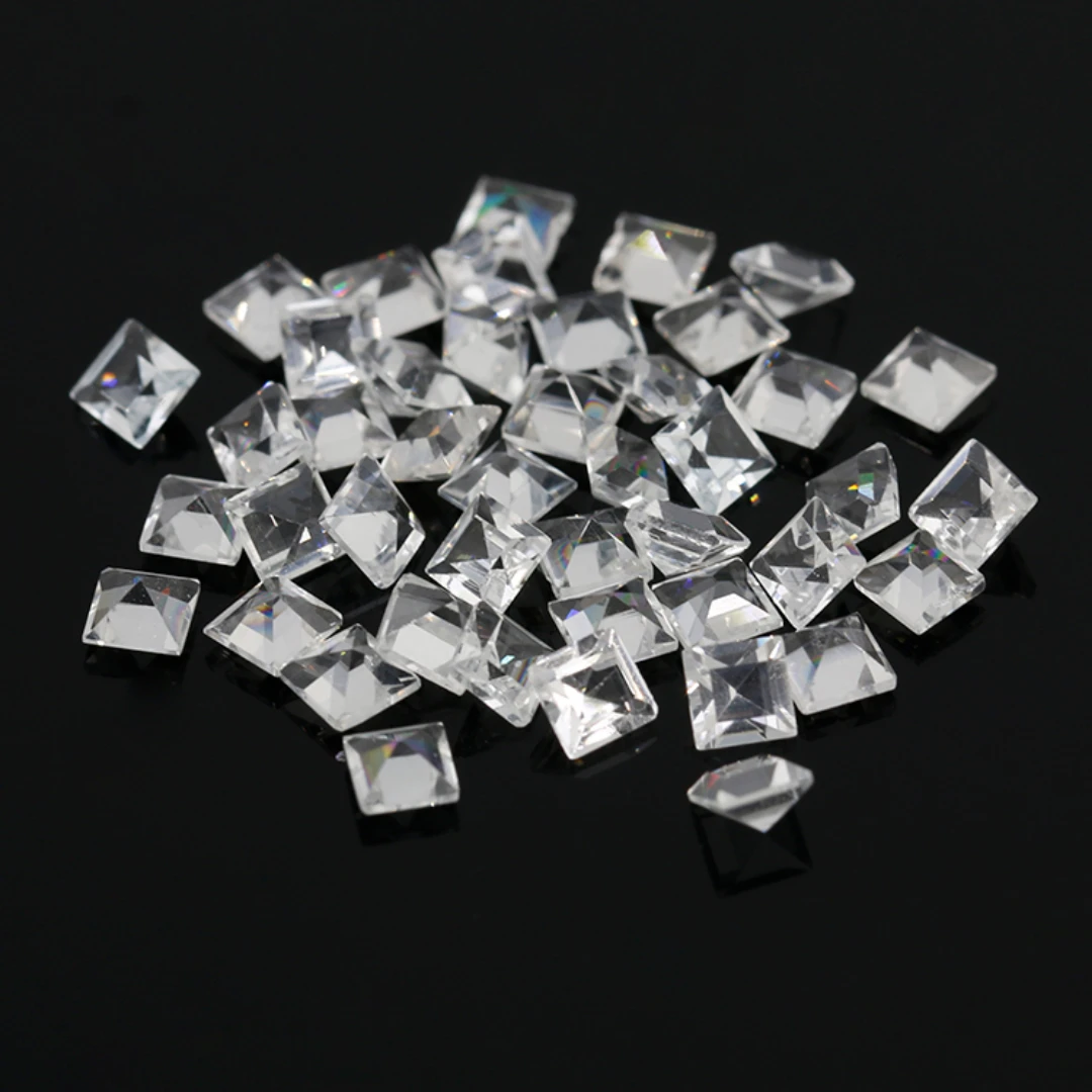 Natural White Topaz Square Cut 2*2mm Loose Gemstone Ring Necklace Pendant Earrings For Women Keychain Bracelet Anime
Natural White Topaz Square Cut 2*2mm Loose Gemstone Ring Necklace Pendant Earrings For Women Keychain Bracelet Anime