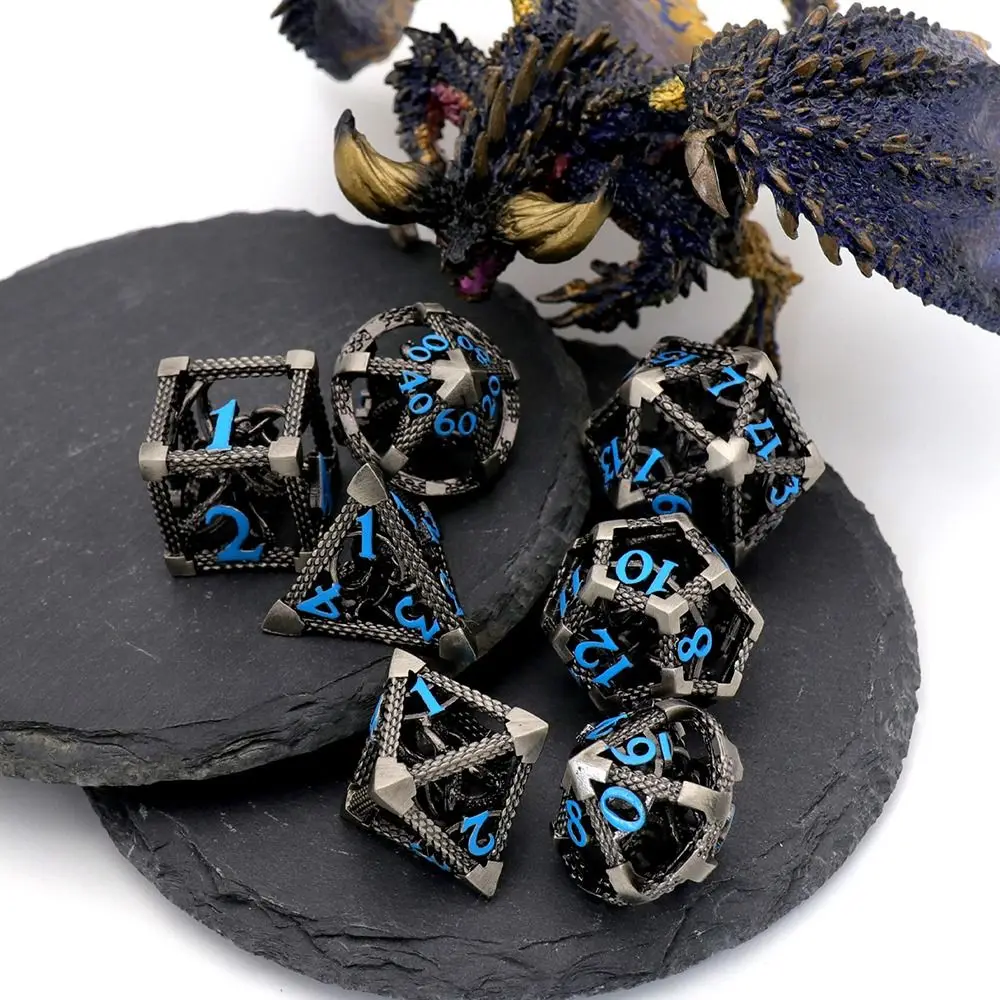 Pathfinder Gift Playing Game Role for Dungeons And Dragons For Dnd Game Dice Hollow Metal Metal Dice Set D20 D12 D8 D6
Pathfinder Gift Playing Game Role for Dungeons And Dragons For Dnd Game Dice Hollow Metal Metal Dice Set D20 D12 D8 D6