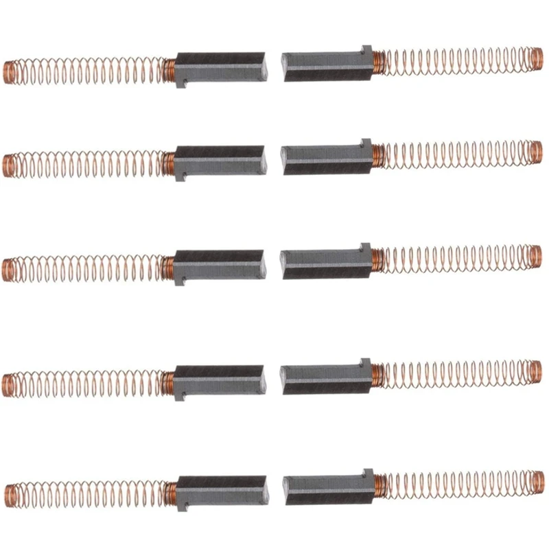 

10 Pcs Carbon Motor Brushes Engine Brush Spare Replacement Parts Motor Brush for KitchenAid Mixers W10380496