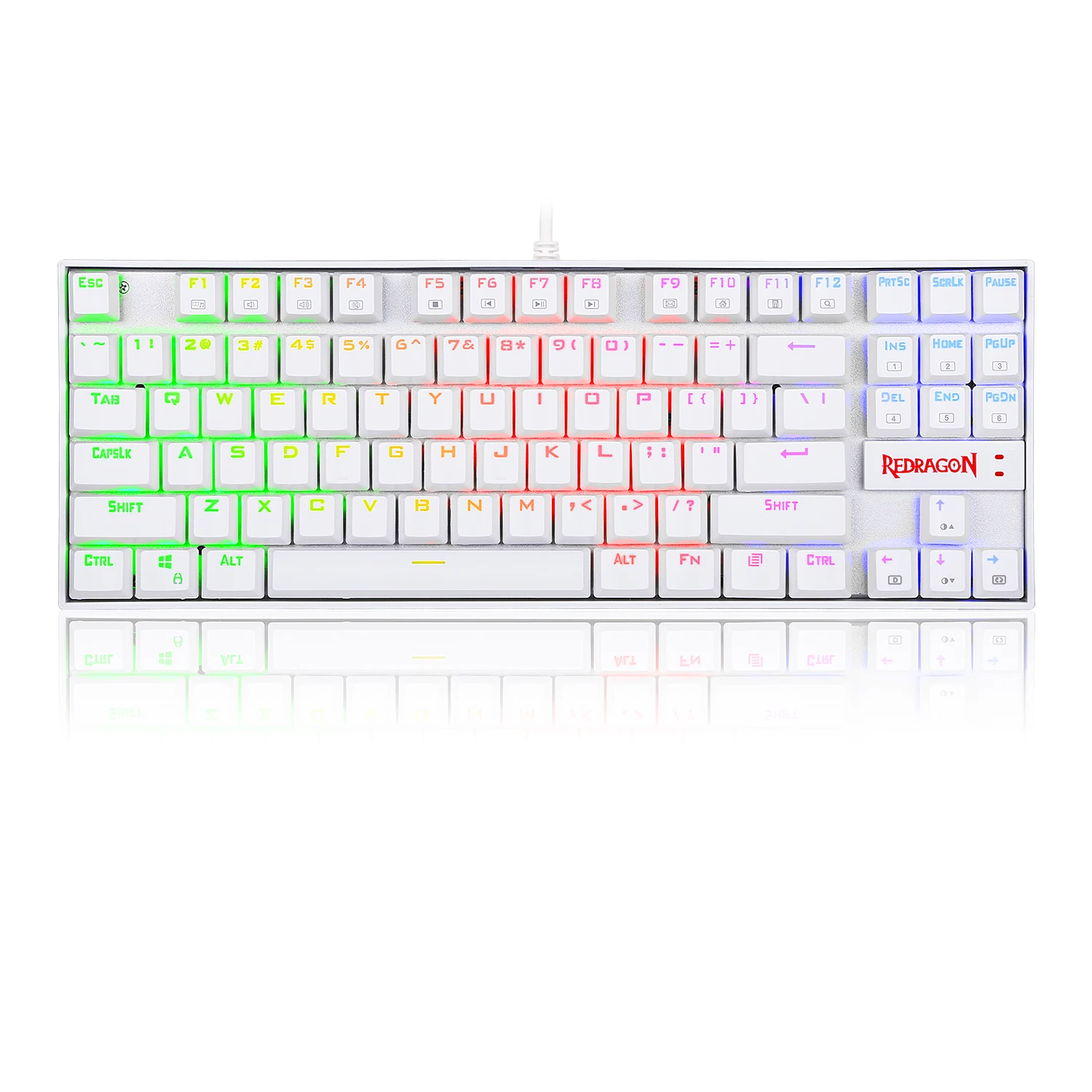 Механическая игровая клавиатура Redragon K552 Kumara с RGB-подсветкой, компактная Проводная клавиатура 60% дюйма с 87 клавишами и голубыми переключателями Cherry MX для ПК, ноутбука, геймера
Механическая игровая клавиатура Redragon K552 Kumara с RGB-подсветкой, компактная Проводная клавиатура 60% дюйма с 87 клавишами и голубыми переключателями Cherry MX для ПК, ноутбука, геймера