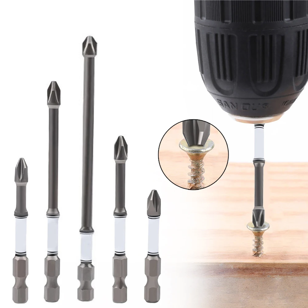 2PCS PH2 Cross Magnetic Screwdriver Bits 1/4'' Hex 50-150mm Double Head For Electric Drills Power Tool Accessories Rotary Tool
2PCS PH2 Cross Magnetic Screwdriver Bits 1/4'' Hex 50-150mm Double Head For Electric Drills Power Tool Accessories Rotary Tool