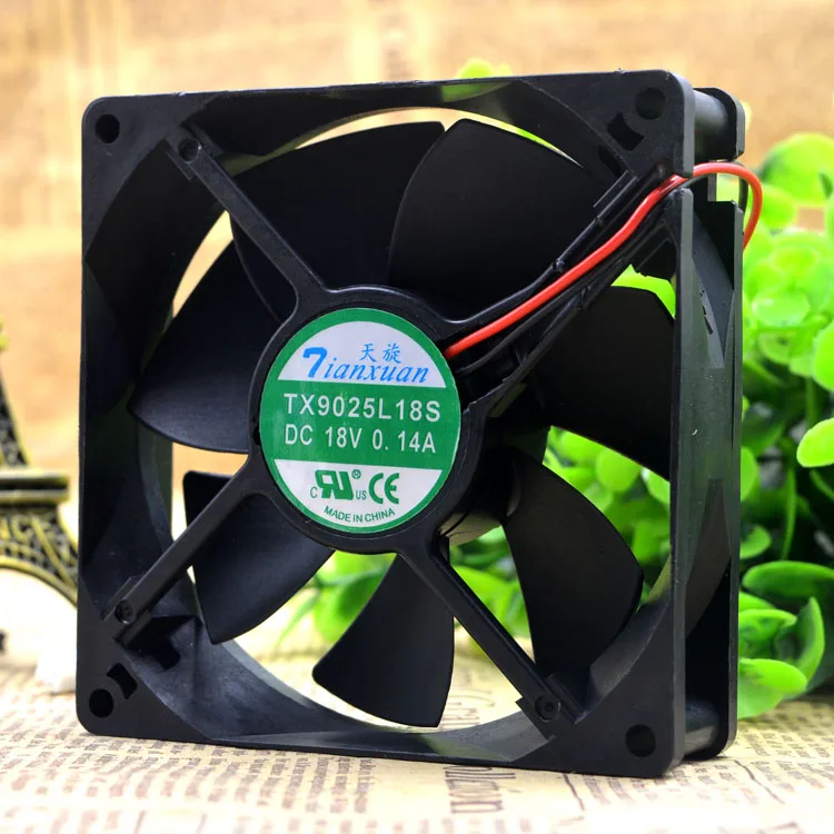 

TX9025L18S 18V 0.14A 9CM 9025 ICE COOLING FAN