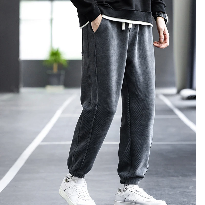 Plus Size L-10XL Mens Corduroy Sweatpants Casual Joggers Trousers Loose Version Streetwear Drawstring Harem Pants
Plus Size L-10XL Mens Corduroy Sweatpants Casual Joggers Trousers Loose Version Streetwear Drawstring Harem Pants