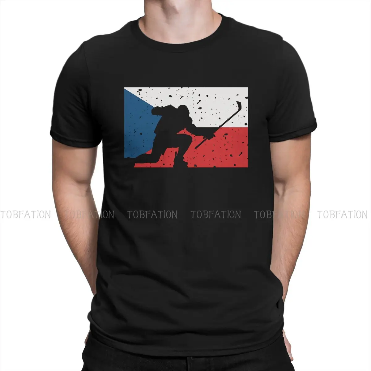 Czech Silhouette Celebration Distressed Newest TShirts Ice Hockey Male Style Fabric Streetwear T Shirt Round Neck
Czech Silhouette Celebration Distressed Newest TShirts Ice Hockey Male Style Fabric Streetwear T Shirt Round Neck
