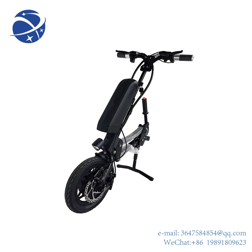 

Yun Yi36V 350W attachment electric wheelchair handcycle conversion kit for folding