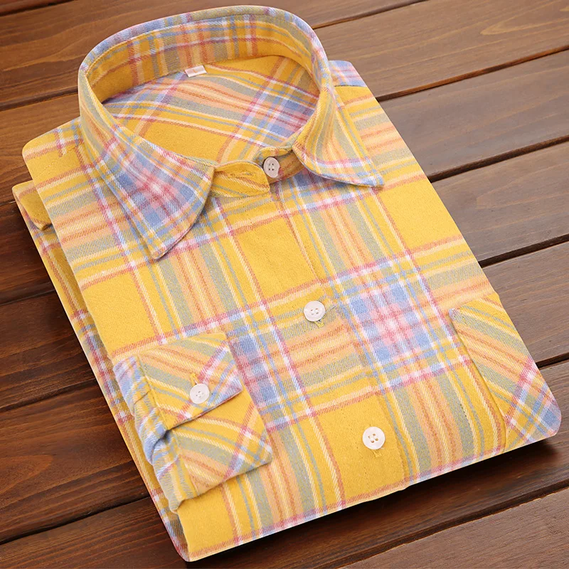 2022 New Spring Autumn Plaid Shirt Men Casual Long Sleeve Shirts Classic Design Man Clothes
2022 New Spring Autumn Plaid Shirt Men Casual Long Sleeve Shirts Classic Design Man Clothes