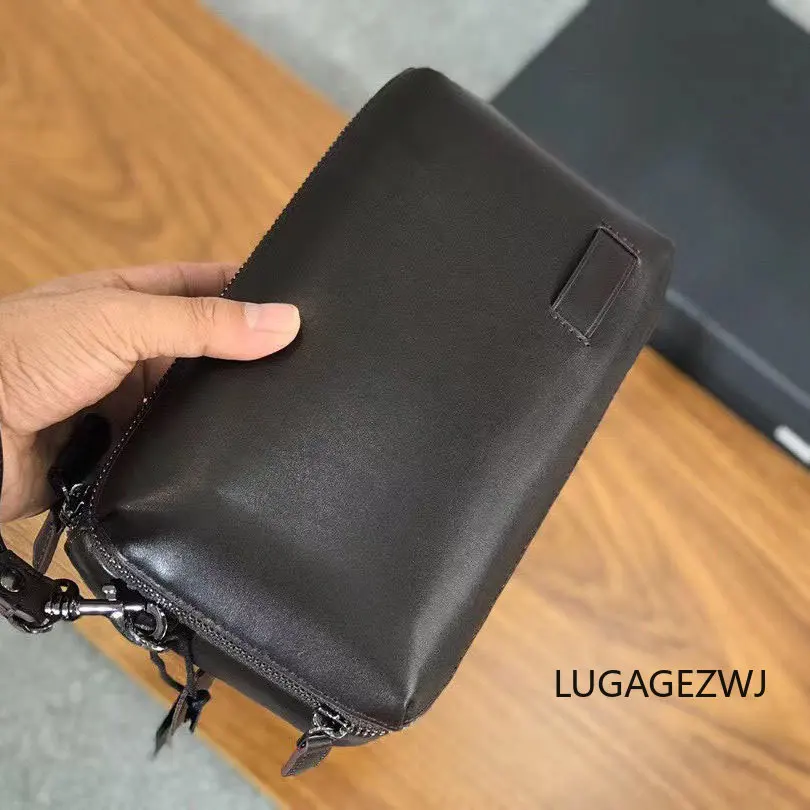 Genuine Leather Men's Clutch Bag Natural Cowhide Wallet Large Capacity Mobile Phone Bag For Businesse Handbag
Genuine Leather Men's Clutch Bag Natural Cowhide Wallet Large Capacity Mobile Phone Bag For Businesse Handbag
