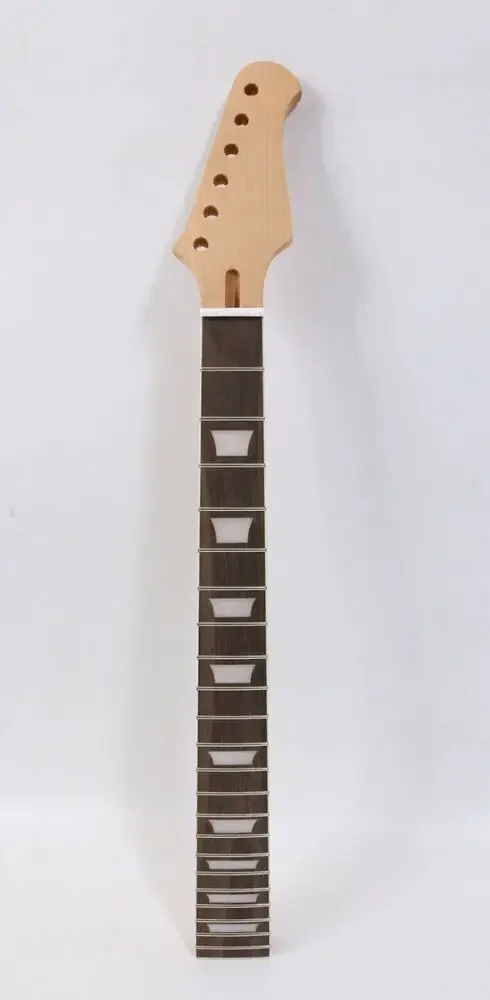 Yinfente Electric Guitar Neck 24.75 Inch 22 Fret Rosewood Fretboard Trapezoid Inlay Bolt on Heel Style Truss Rod Just at Head
Yinfente Electric Guitar Neck 24.75 Inch 22 Fret Rosewood Fretboard Trapezoid Inlay Bolt on Heel Style Truss Rod Just at Head