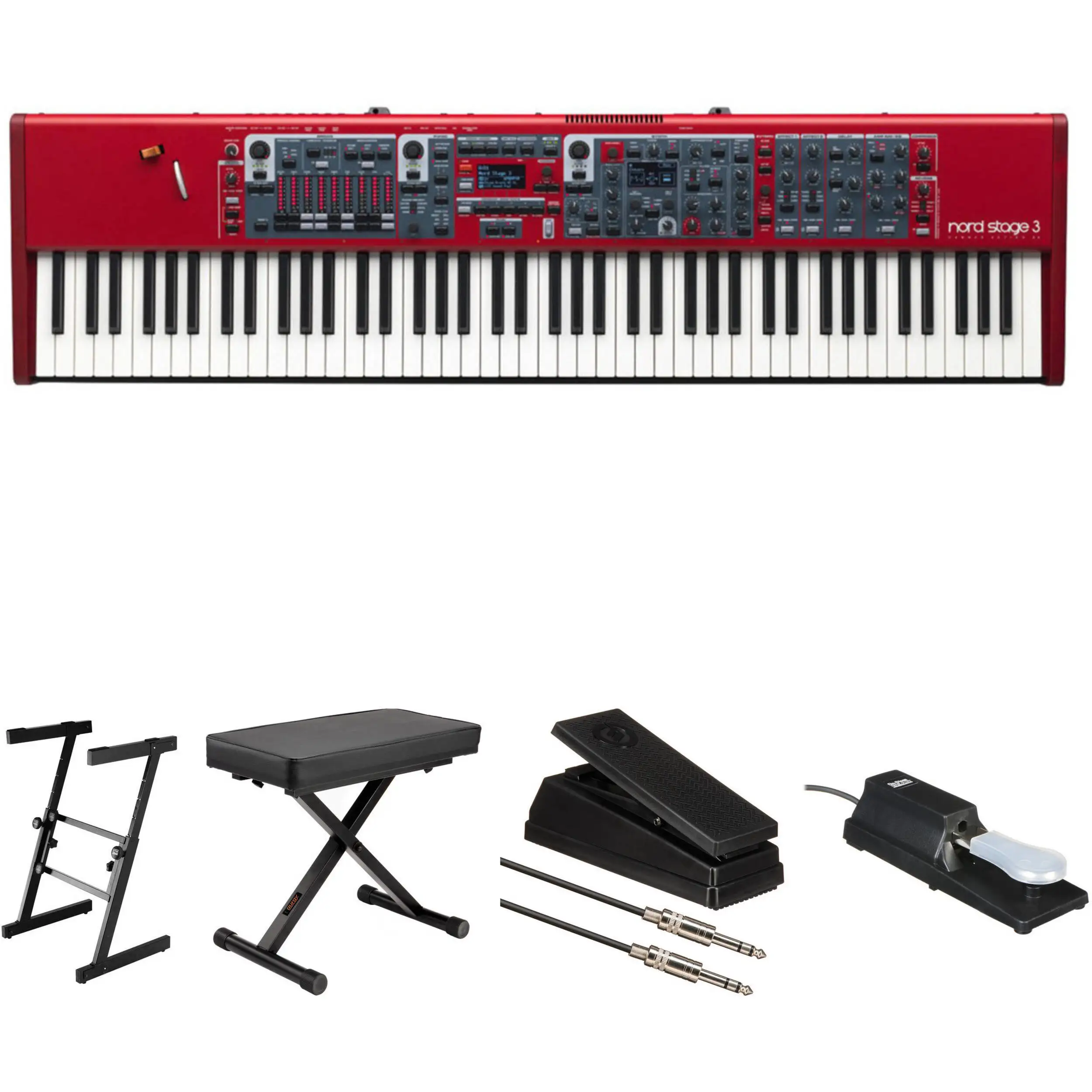 BUY 2 GET 1 FREE Nord Stage 3 88 Piano Discount Fully Weighted Hammer Action Keyboard Digital Piano
BUY 2 GET 1 FREE Nord Stage 3 88 Piano Discount Fully Weighted Hammer Action Keyboard Digital Piano