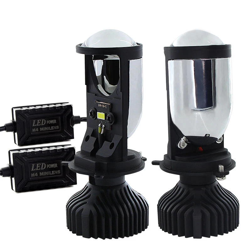 New Canbus 90W/Pair Lamp H4 LED Mini Projector Lens Automobles Bulb 30000LM Conversion Kit Hi/Lo Beam Headlight DC 12V 24V
New Canbus 90W/Pair Lamp H4 LED Mini Projector Lens Automobles Bulb 30000LM Conversion Kit Hi/Lo Beam Headlight DC 12V 24V