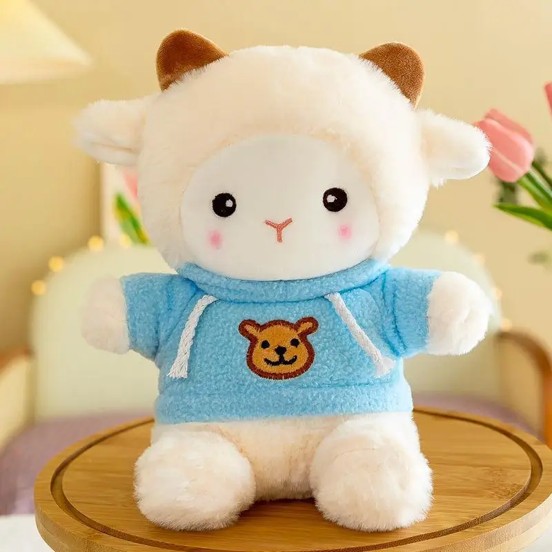 Anime Cartoon Kawaii Plush Toy Cute Little Sheep Doll Girl with Cartoon Doll Gift Children Birthday Gift
Anime Cartoon Kawaii Plush Toy Cute Little Sheep Doll Girl with Cartoon Doll Gift Children Birthday Gift
