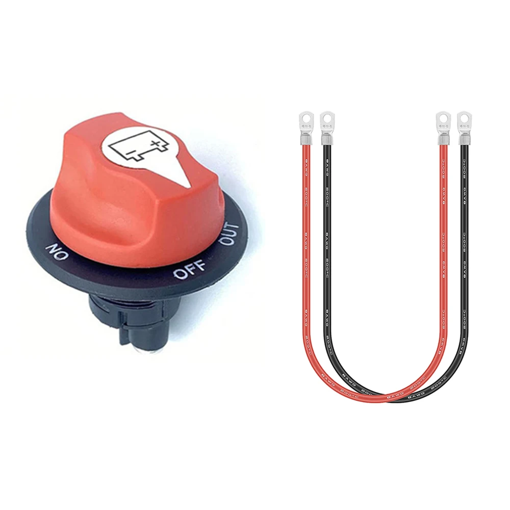 50A Car Battery Switch Disconnect Power Isolator Cut Off Relay Switch Kit for Car Motorcycle Truck Boat/Wire Harness
50A Car Battery Switch Disconnect Power Isolator Cut Off Relay Switch Kit for Car Motorcycle Truck Boat/Wire Harness