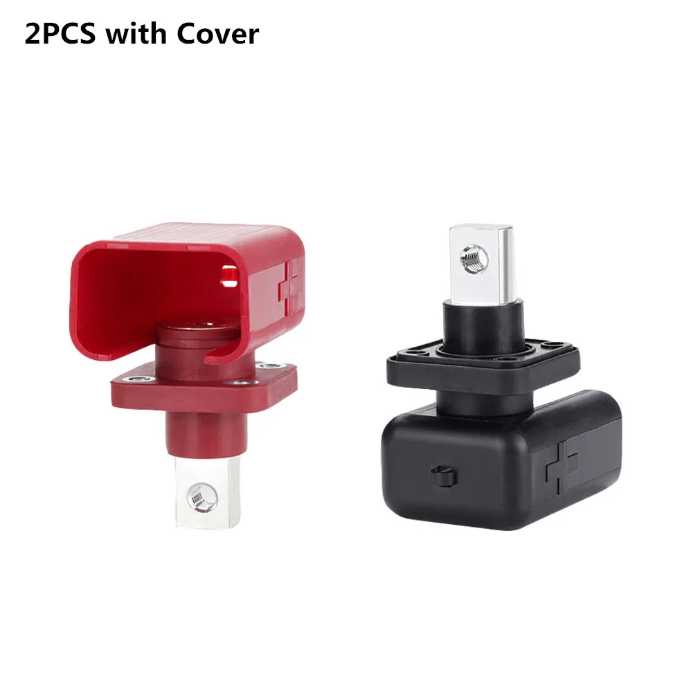 

200A All-copper Lithium Battery Post Through the Wall High-current Copper Terminal Battery Connector Energy Storage 2PCS