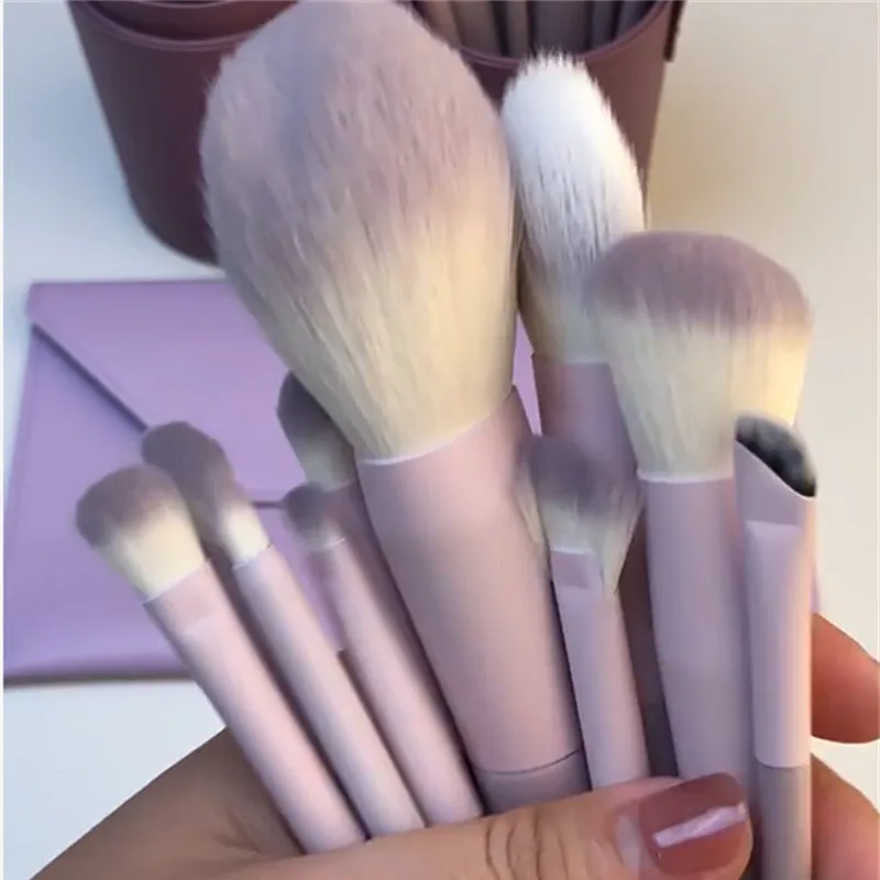 Professional 10Pcs Synthetic Soft Hair Travel Makeup Brush Face Eye Foundation Cosmetics Powder Face Makeup Brush Set With Bag
Professional 10Pcs Synthetic Soft Hair Travel Makeup Brush Face Eye Foundation Cosmetics Powder Face Makeup Brush Set With Bag
