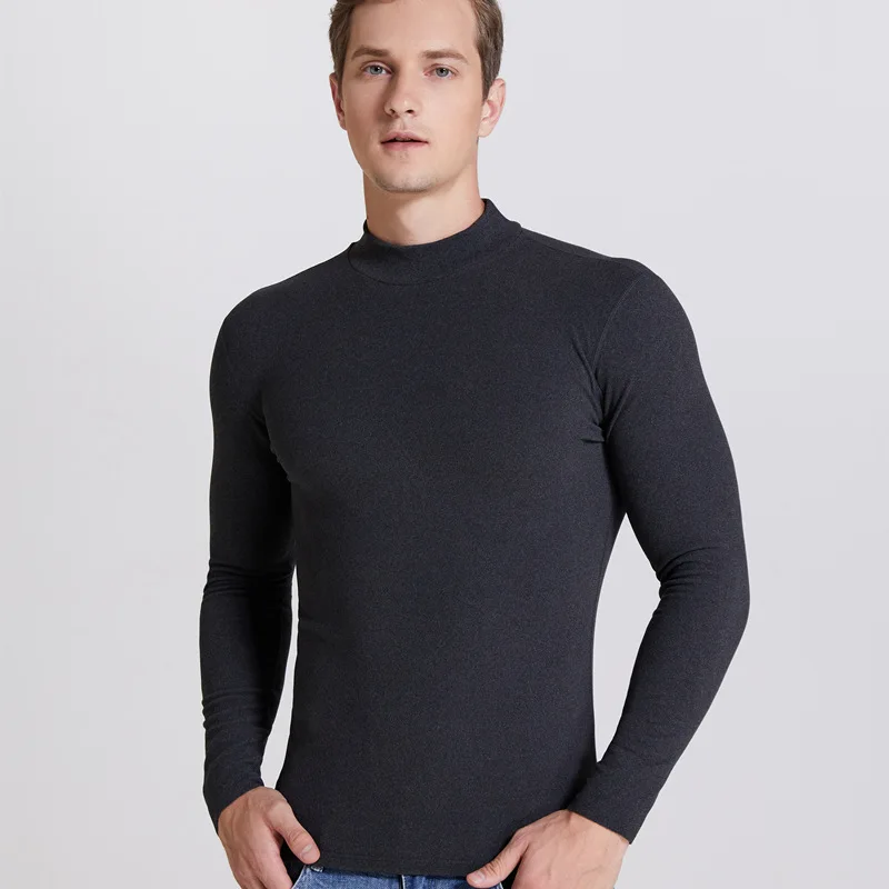 MRMT 2023 Brand New Half High Collar Warm Men's Plus Velvet Top Long-Sleeved T-Shirt Bottoming Shirt Middle-Neck Underwear
MRMT 2023 Brand New Half High Collar Warm Men's Plus Velvet Top Long-Sleeved T-Shirt Bottoming Shirt Middle-Neck Underwear