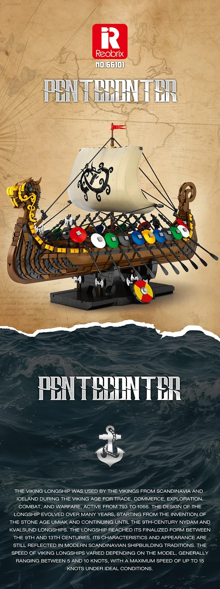 2547PCS Viking Warship Building Blocks Pirate Keelboat Model Bricks Desktop Collection Decoration Diy Toy For Kids Holiday Gifts 2547PCS Viking Warship Building Blocks Pirate Keelboat Model Bricks Desktop Collection Decoration Diy Toy For Kids Holiday Gifts